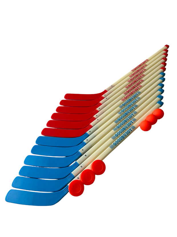 12 Player Slide-A-Hockey Set