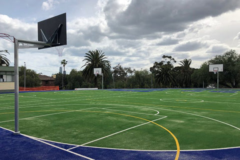 Reversible Basketball / Netball Tower - Hot Dipped Galvanised (EACH)