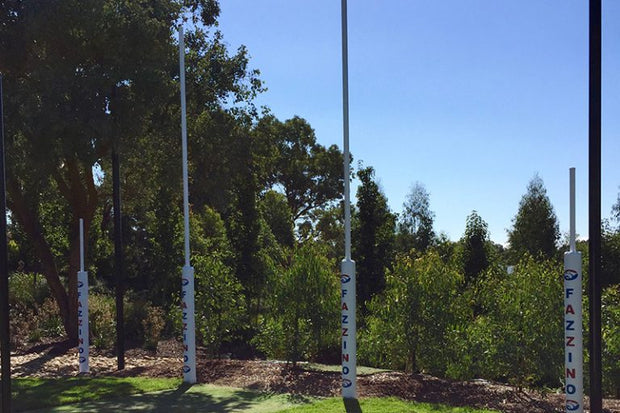 Australian Rules Goals Official 7m/5m Set of 8 Posts