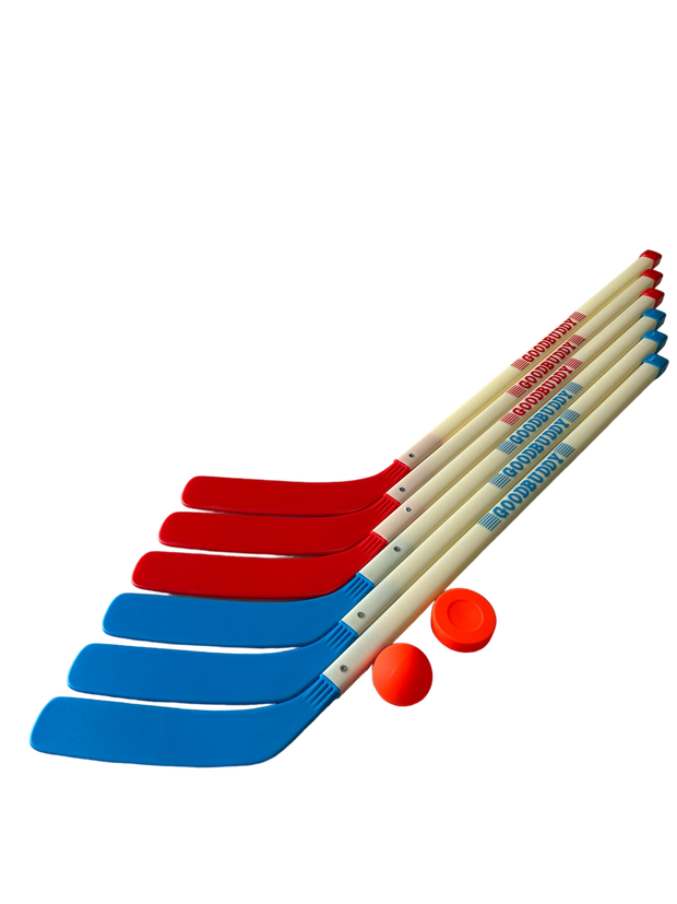 6 Player Slide-A-Hockey Set