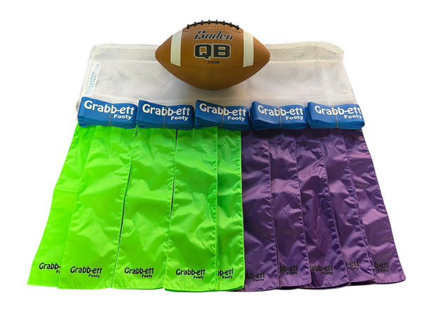 Flag Ball = 30 Player Kit - Green/Purple