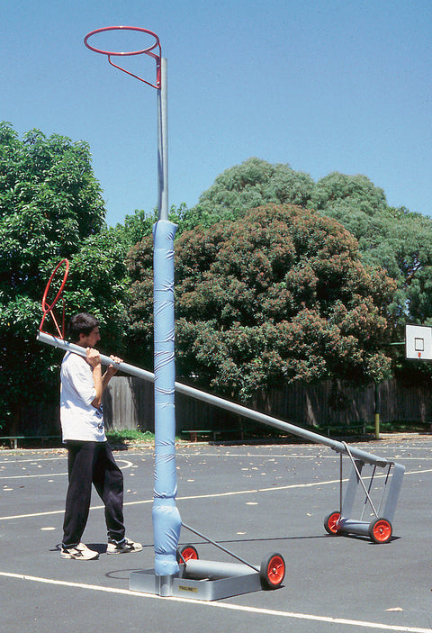 Portable Netball Posts - Adjustable Rings – Goodbuddy Sports