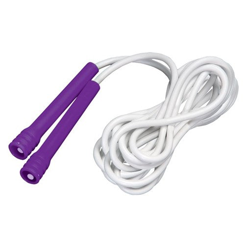 Skipping Rope 9m Plastic - Purple Handles