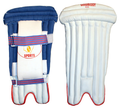 Wicket Keeping Pads  PU Velcro Straps - Mens