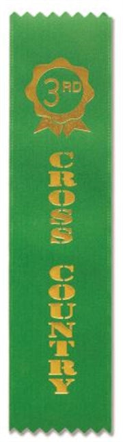 Cross Country Award Ribbons (pkt 50) 3
