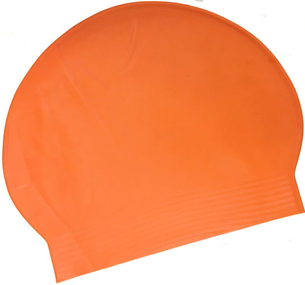 Latex Swim Cap - Orange