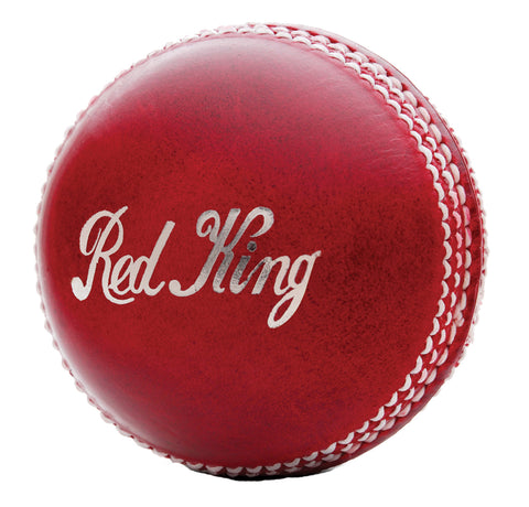 Kookaburra 2pc Red King leather 156gm Cricket Ball