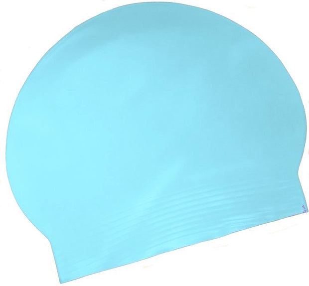 Latex Swim Cap - Sky Blue