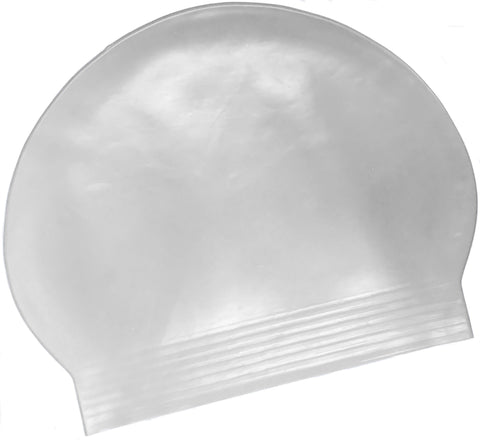 Latex Swim Cap - White