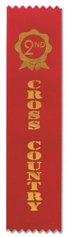 Cross Country Award Ribbons (pkt 50) 2