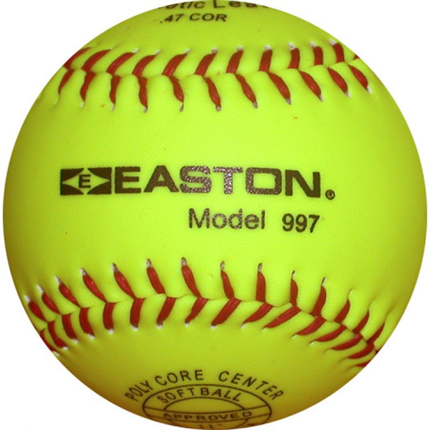 Softball 11" - Leather Easton (.47 Core)