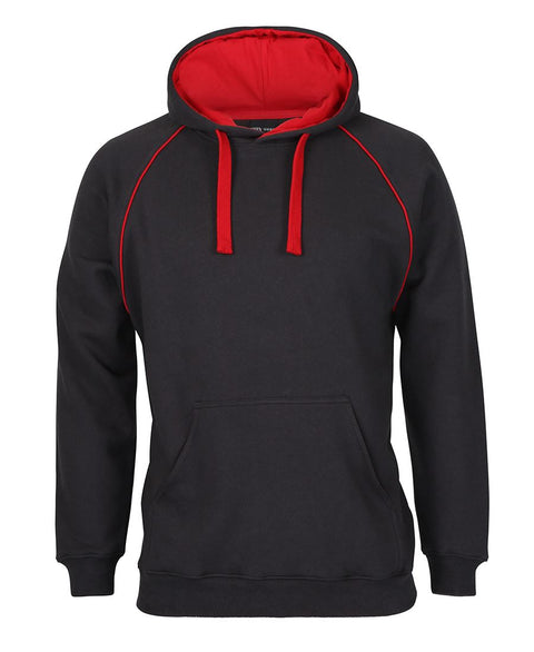 Contrast Hoodie with Colour Piping - Kids