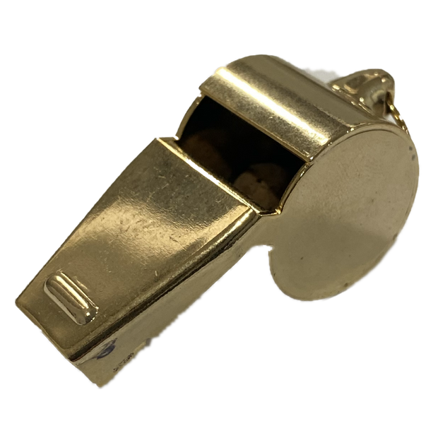 Gold Plated Standard Whistle