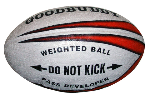 Goodbuddy Weighted Rugby Ball - Pass Developer